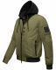 Stone Harbour Hoobo Herren Bomber Jacke Gruen Größe XL - Gr. XL