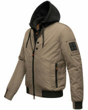 Stone Harbour Hoobo Herren Bomber Jacke Braun Größe L - Gr. L