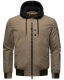 Stone Harbour Hoobo Herren Bomber Jacke Braun Größe XL - Gr. XL