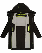 Stone Harbour Yaroon leichte Herren Übergangs Jacke Schwarz Größe XXL - Gr. 2XL