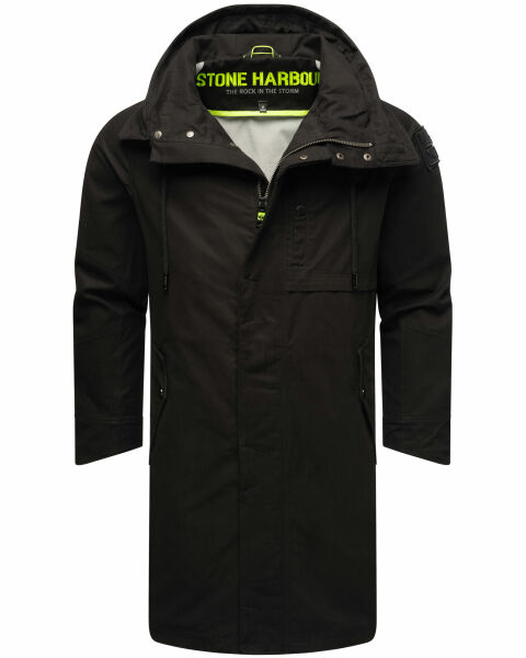 Stone Harbour Yaroon leichte Herren Übergangs Jacke Schwarz Größe XXXL - Gr. 3XL
