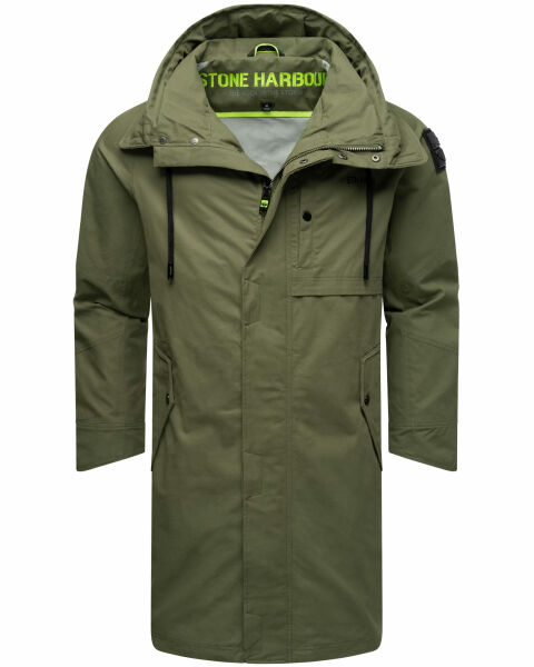Stone Harbour Yaroon leichte Herren Übergangs Jacke Olive Größe XXXL - Gr. 3XL