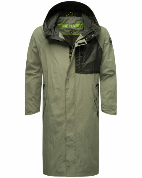 Stone Harbour Zafaar leichte Herren Regenjacke Light Olive Größe XL - Gr. XL