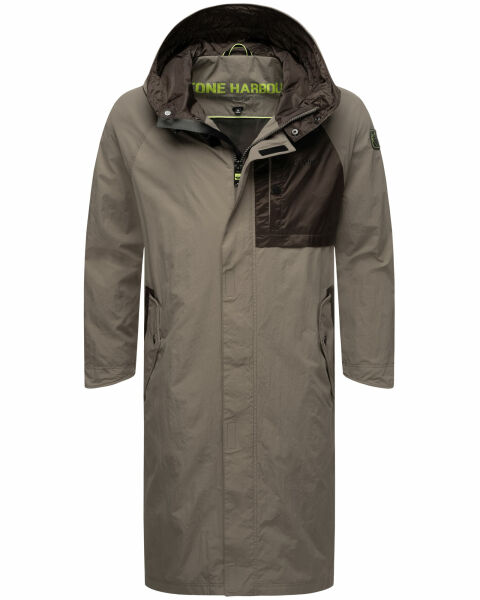 Stone Harbour Zafaar leichte Herren Regenjacke Braun Größe M - Gr. M