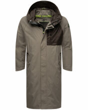 Stone Harbour Zafaar leichte Herren Regenjacke Braun Größe M - Gr. M
