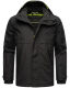 Stone Harbour Zanjaar Herren Übergangs Jacke Schwarz Größe XXXL - Gr. 3XL