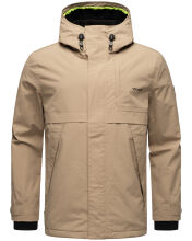 Stone Harbour Zanjaar Herren Übergangs Jacke Sand Beige Größe XXL - Gr. 2XL