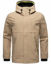 Stone Harbour Zanjaar Herren Übergangs Jacke Sand Beige Größe XXXL - Gr. 3XL