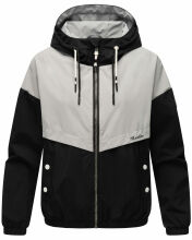 Marikoo Liubkaa leichte Damen Übergangs Jacke Schwarz Größe 3XL - Gr. 46