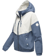 Marikoo Liubkaa leichte Damen Übergangs Jacke Dusty Blue Größe XXL - Gr. 44