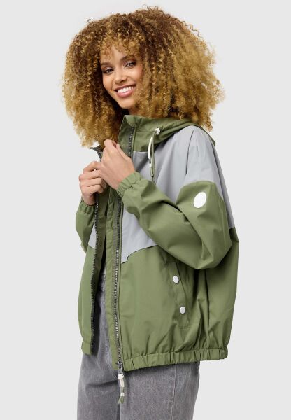 Marikoo Liubkaa leichte Damen Übergangs Jacke Dusty Olive Größe XS - Gr. 34