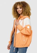 Marikoo Liubkaa leichte Damen Übergangs Jacke Apricot Sorbet Größe 3XL - Gr. 46