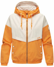 Marikoo Liubkaa leichte Damen Übergangs Jacke Apricot Sorbet Größe 3XL - Gr. 46
