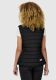 Marikoo Reimii leichte Damen Stepp Weste Schwarz Größe S - Gr. 36