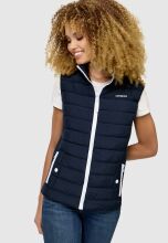 Marikoo Reimii leichte Damen Stepp Weste Navy Größe S - Gr. 36