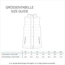 Marikoo Reimii leichte Damen Stepp Weste Navy Größe 3XL - Gr. 46