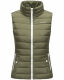 Marikoo Reimii leichte Damen Stepp Weste Olive Größe XXL - Gr. 44