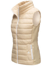 Marikoo Reimii leichte Damen Stepp Weste Cream Größe XL - Gr. 42