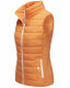 Marikoo Reimii leichte Damen Stepp Weste Apricot Sorbet Größe S - Gr. 36