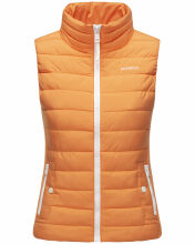 Marikoo Reimii leichte Damen Stepp Weste Apricot Sorbet Größe L - Gr. 40