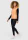Marikoo Reimii leichte Damen Stepp Weste Apricot Sorbet Größe XL - Gr. 42