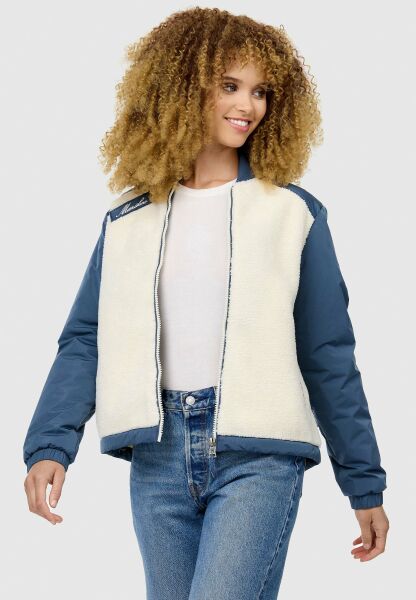 Marikoo Sayoo leichte Damen Übergangs Jacke Dusty Blue Größe L - Gr. 40