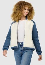Marikoo Sayoo leichte Damen Übergangs Jacke Dusty Blue Größe XL - Gr. 42