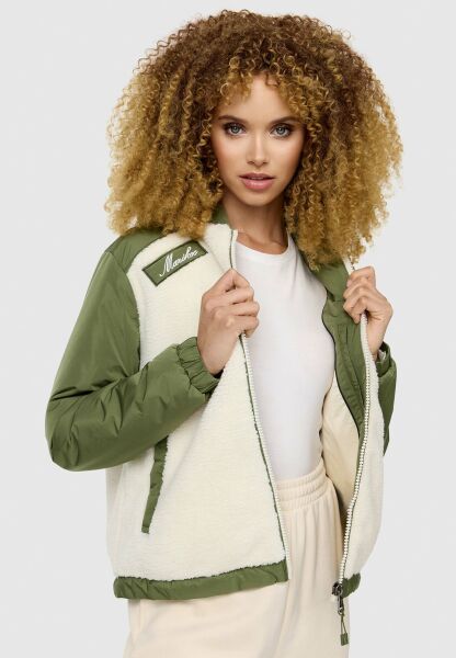 Marikoo Sayoo leichte Damen Übergangs Jacke Dusty Olive Größe L - Gr. 40