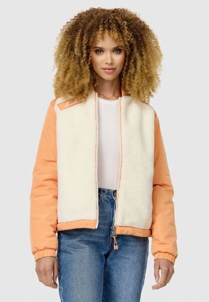 Marikoo Sayoo leichte Damen Übergangs Jacke Apricot Sorbet Größe XXL - Gr. 44