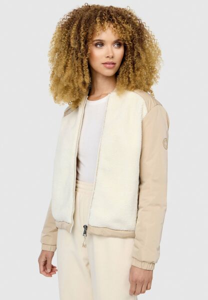 Marikoo Sayoo leichte Damen Übergangs Jacke Beige Größe M - Gr. 38