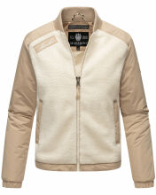 Marikoo Sayoo leichte Damen Übergangs Jacke Beige Größe L - Gr. 40