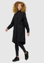 Navahoo Silberperle leichte Damen Übergangs Jacke Schwarz Größe M - Gr. 38