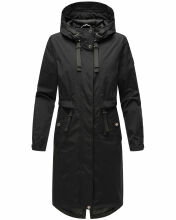 Navahoo Silberperle leichte Damen Übergangs Jacke Schwarz Größe L - Gr. 40