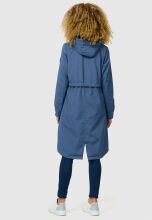 Navahoo Silberperle leichte Damen Übergangs Jacke Dusty Blue Größe XL - Gr. 42