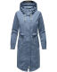 Navahoo Silberperle leichte Damen Übergangs Jacke Dusty Blue Größe XXXL - Gr. 43