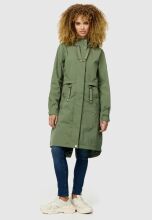 Navahoo Silberperle leichte Damen Übergangs Jacke Dusty Olive Größe XL - Gr. 42