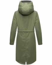 Navahoo Silberperle leichte Damen Übergangs Jacke Dusty Olive Größe XL - Gr. 42