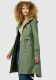Navahoo Silberperle leichte Damen Übergangs Jacke Dusty Olive Größe XL - Gr. 42