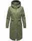 Navahoo Silberperle leichte Damen Übergangs Jacke Dusty Olive Größe XL - Gr. 42