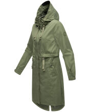 Navahoo Silberperle leichte Damen Übergangs Jacke Dusty Olive Größe XXL - Gr. 44