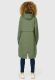 Navahoo Silberperle leichte Damen Übergangs Jacke Dusty Olive Größe XXL - Gr. 44