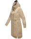 Navahoo Silberperle leichte Damen Übergangs Jacke Beige Größe S - Gr. 36