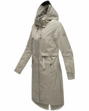 Navahoo Silberperle leichte Damen Übergangs Jacke Silver Grey Größe S - Gr. 36