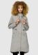 Navahoo Silberperle leichte Damen Übergangs Jacke Silver Grey Größe S - Gr. 36