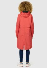 Navahoo Silberperle leichte Damen Übergangs Jacke Coral Red Größe XL - Gr. 42