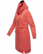 Navahoo Silberperle leichte Damen Übergangs Jacke Coral Red Größe XL - Gr. 42