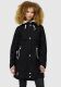 Navahoo Xankaa leichte Damen Übergangs Jacke Schwarz Größe XXL - Gr. 44