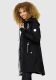 Navahoo Xankaa leichte Damen Übergangs Jacke Schwarz Größe XXL - Gr. 44