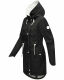 Navahoo Xankaa leichte Damen Übergangs Jacke Schwarz Größe XXXL - Gr. 46