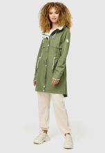 Navahoo Xankaa leichte Damen Übergangs Jacke Dusty Olive Größe M - Gr. 38